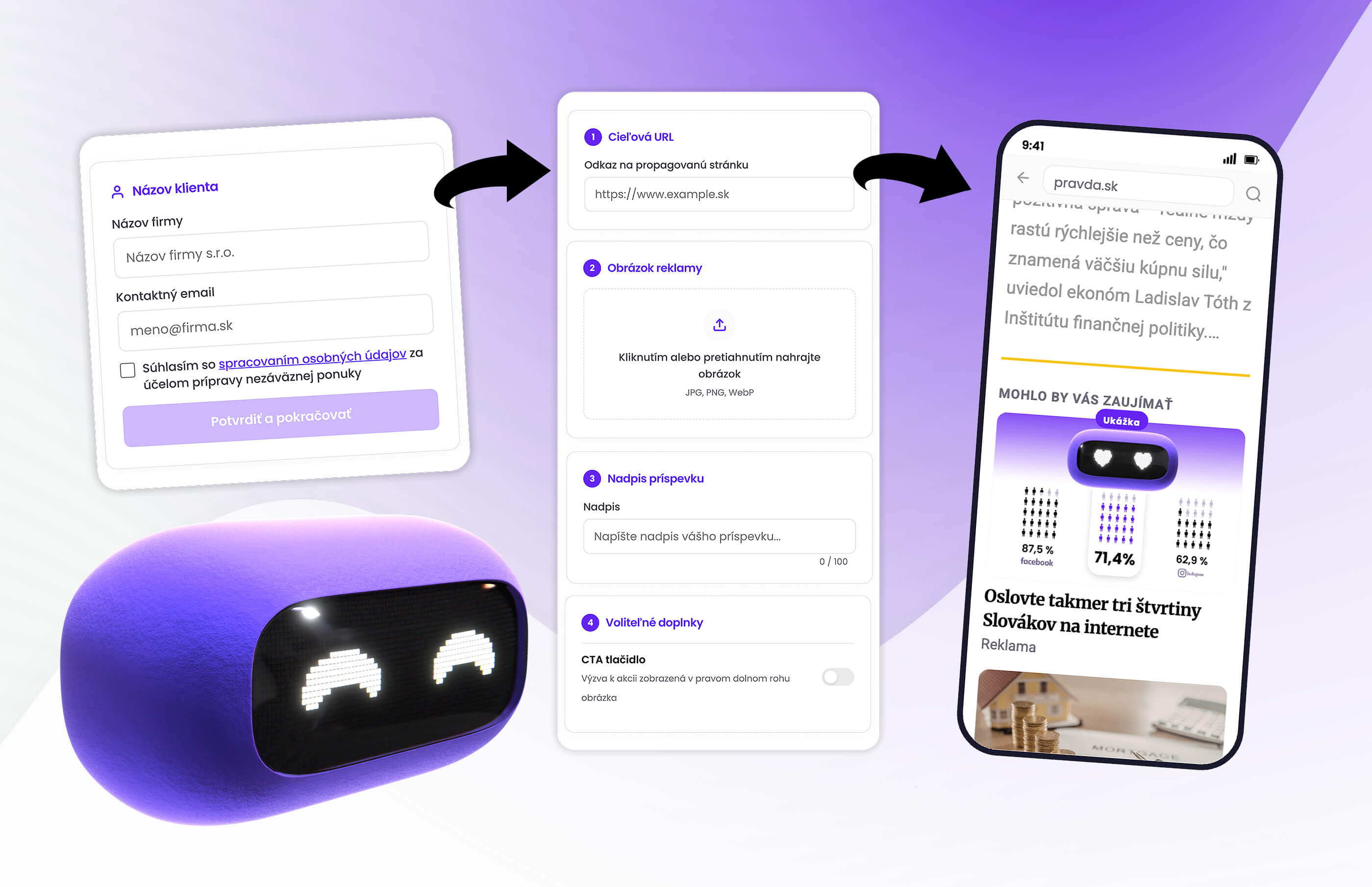 Engerio Demo: Náhľad vašej natívnej kampane za pár klikov nahled